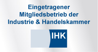 Eingetragener Mitgliedsbetrieb der IHK